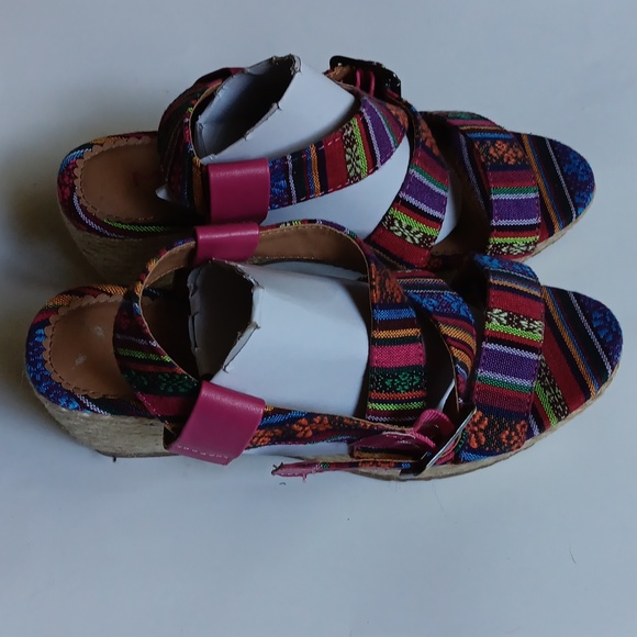 MULTICOLOR GIRLS SANDALS - Picture 2 of 5